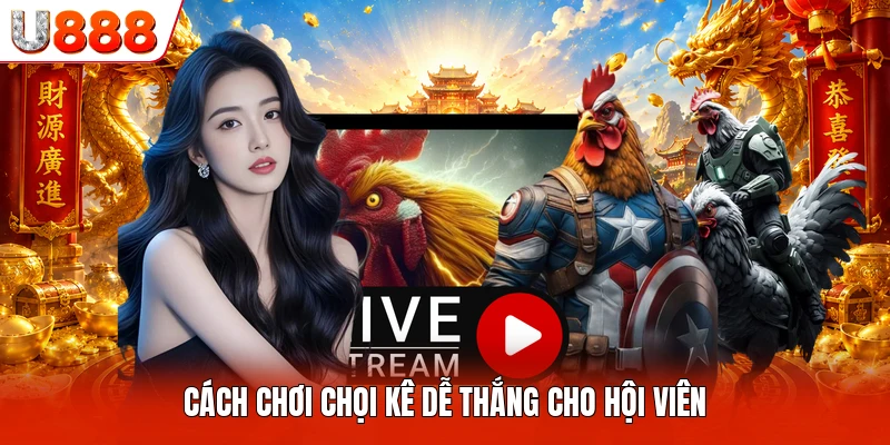 Đá Gà U888 Cách chơi chọi kê dễ thắng cho hội viên