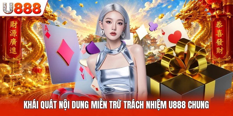 Miễn Trừ Trách Nhiệm U888 Khái quát nội dung miễn trừ trách nhiệm U888 chung