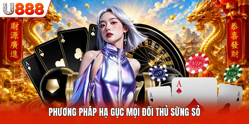 Phương pháp hạ gục mọi đối thủ sừng sỏ