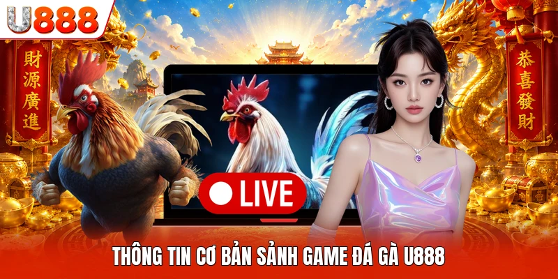 Đá Gà U888 Thông tin cơ bản sảnh game đá gà U888